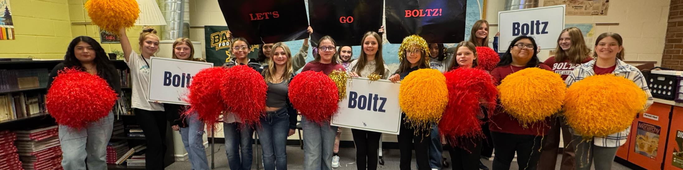 Boltz's Club Council Shows School Spirit