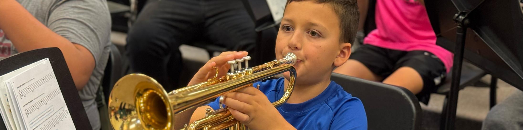 6th Grade Band: Trumpet Player