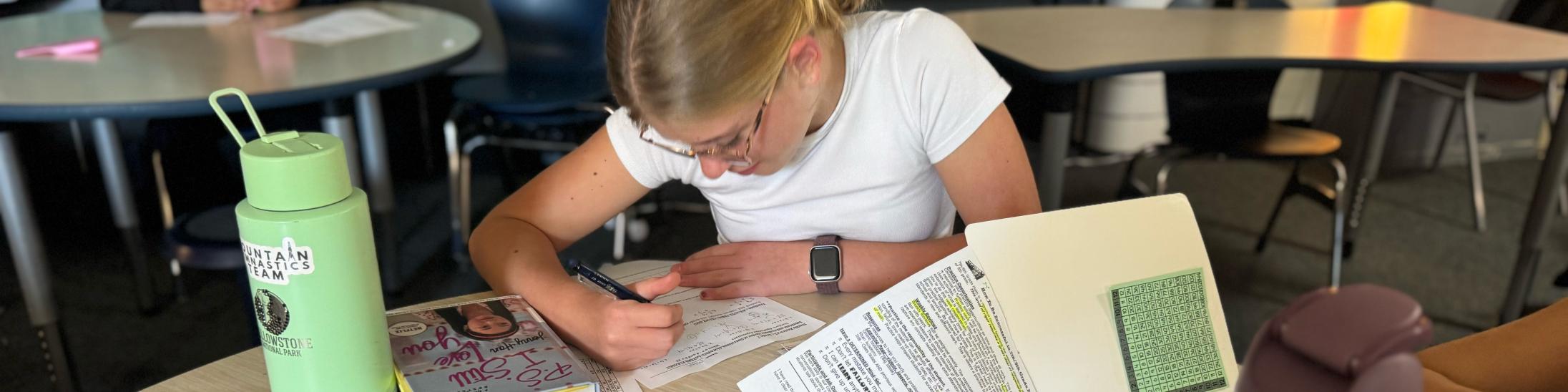 girl in math